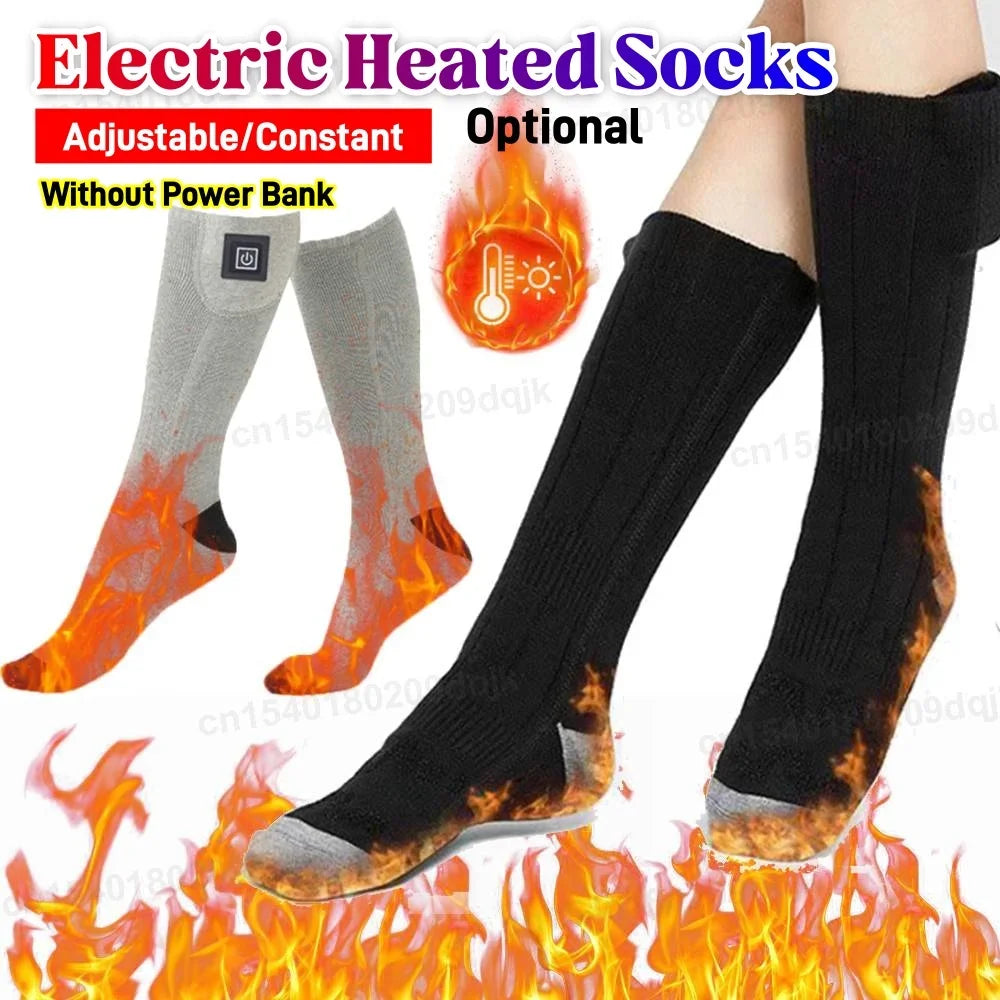 HEATED SOCKS - 3 LEVELS OF HEAT