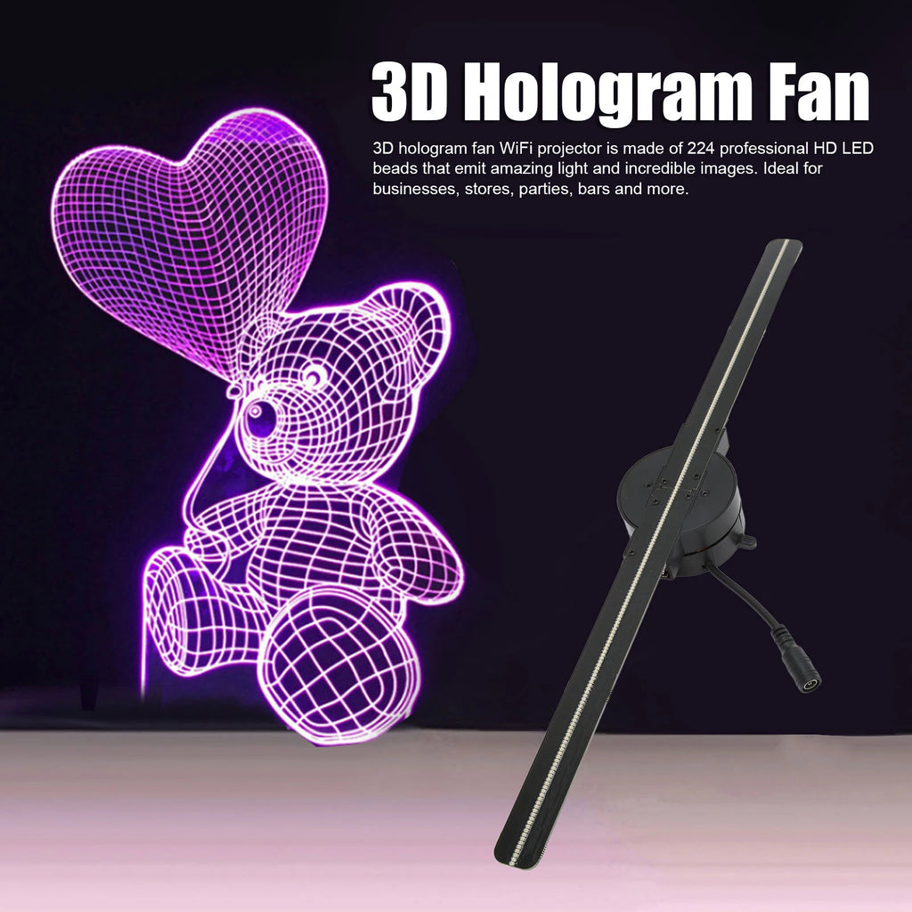 WENTYLATOR HOLOGRAM 3D