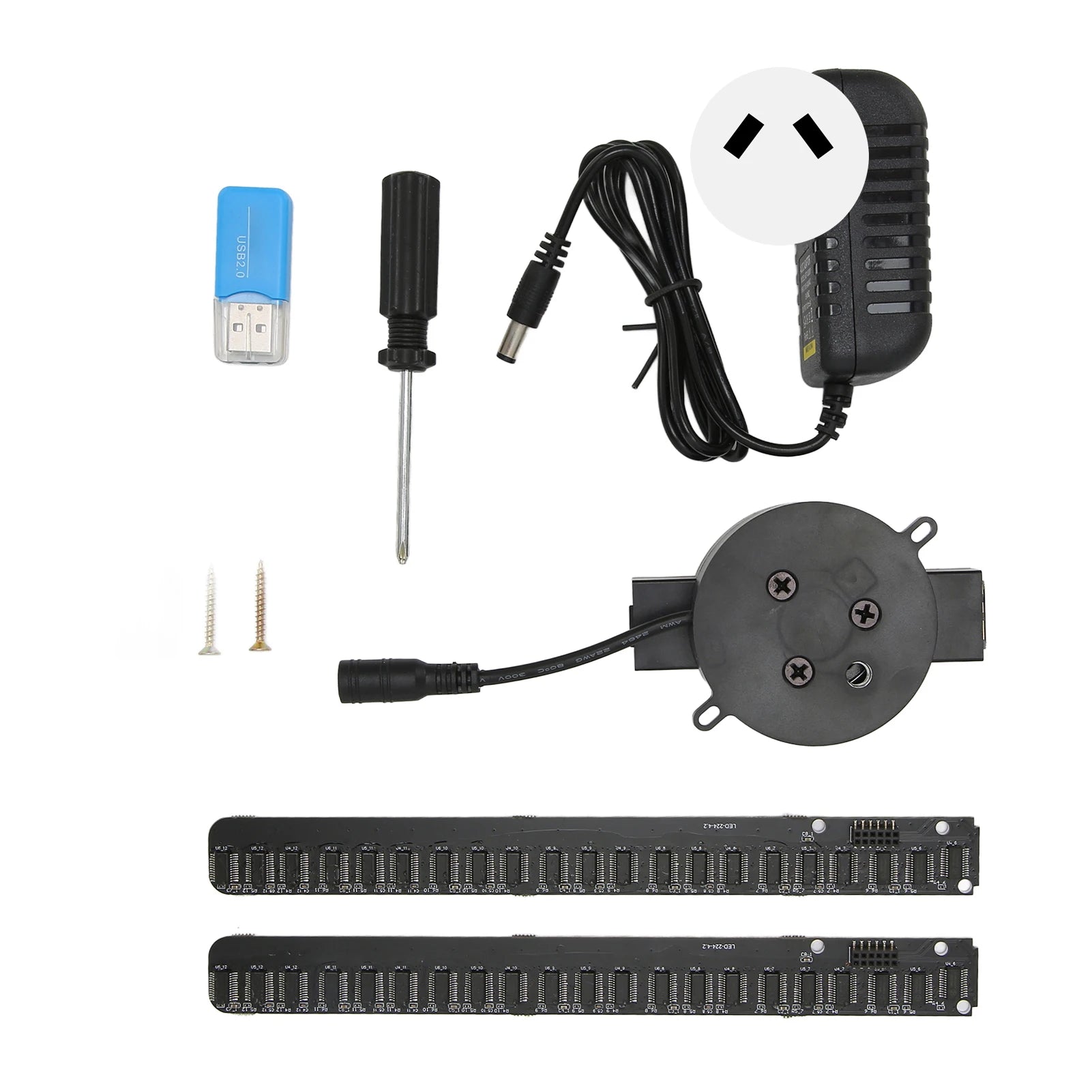 WENTYLATOR HOLOGRAM 3D