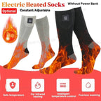 HEATED SOCKS - 3 LEVELS OF HEAT