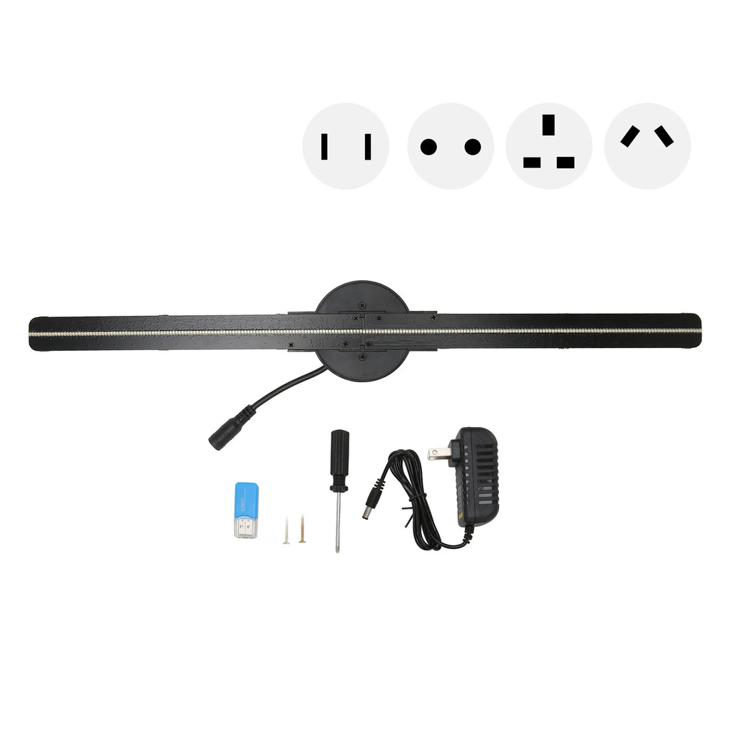 WENTYLATOR HOLOGRAM 3D