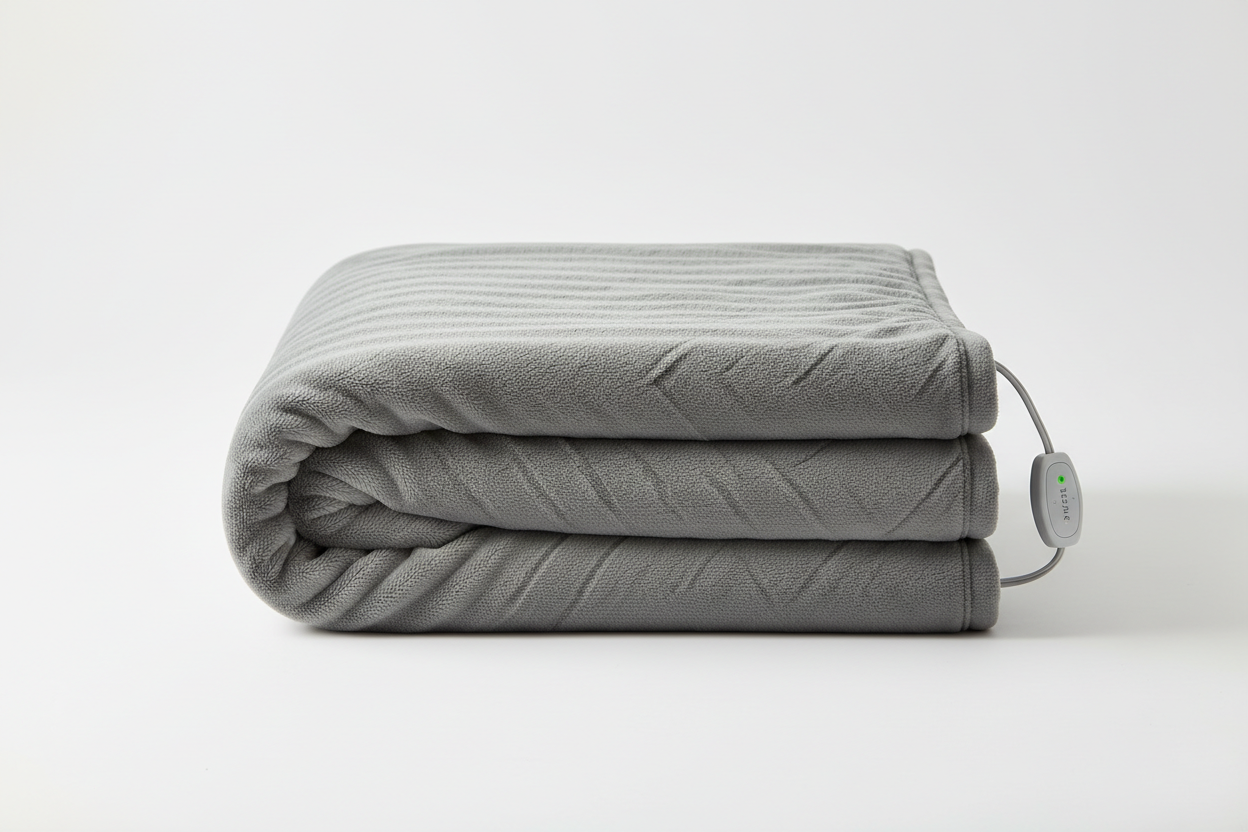 Heated blanket product